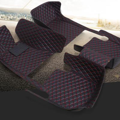 China CarMen General Car PVC Wire Ring Easy Cleaned Mat Waterproof Non Slip Floor Mats for sale