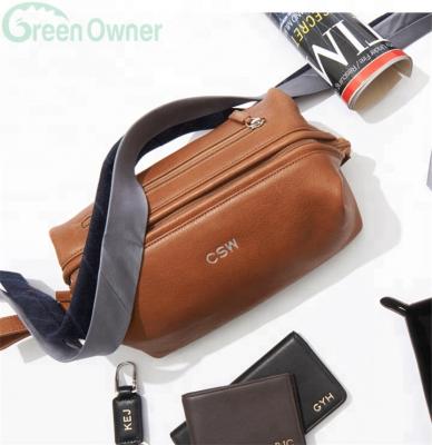 China Japan Style Young Men PU Leather Makeup Bag Cosmetic Bag , Make Up Bag for sale