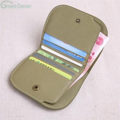 China Eco-friendly leather mini wallet anti-theft, multi-functional leather wallet, leather bag for sale