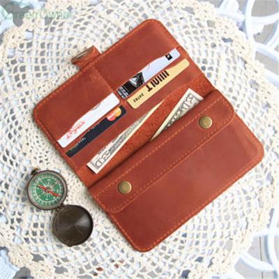 China Hot Wholesale Waterproof Women Wallet,Genuine Leather Wallet,Custom Leather Folding Leather Wallet for sale