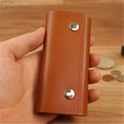 China NATIONAL new style genuine leather main wallet, wallet keychain bag, men's main pocket for sale