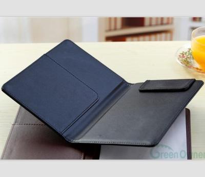 China Handmade custom size logo color restaurant leather unisex menu, menu folder, menu leather cover for sale