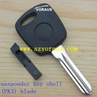 China New Brass Uncut Transponder Chip Key Ignition Car Key Blank For Bu (B106 PK3 Blade) for sale