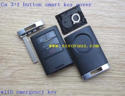 China Ca 3+1 Brass Button Smart Key Cover Case (With Emergency Key) for sale