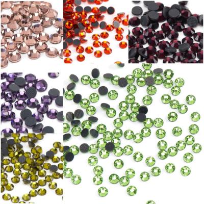 China Amazon Best Seller Wholesale Millimeter Flatback Easily Transferred Rhinestones For Stone Clothing for sale