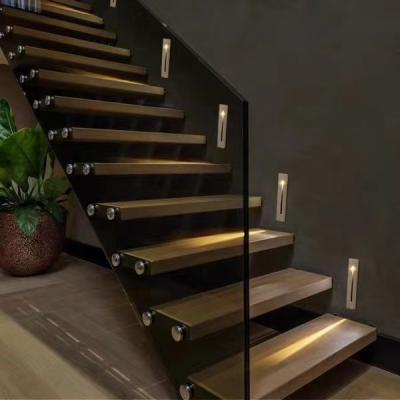 China Modern 3W Ladder Lamp Led DC12-24V Led Stairs Light IP65 Led Step Wall Light Corner Light Modern Lamp For Home for sale