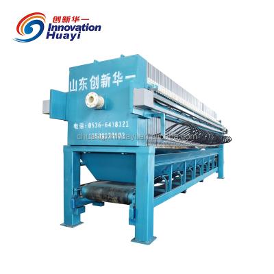 China Sludge Dewatering Factory Direct Sales Plate Hydraulic Sludge Diaphragm Filter Press for sale