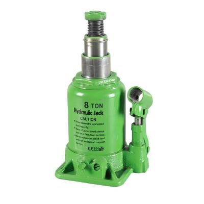 China Steel Hydraulic Bottle Jack Manufacturer 8 Ton Two Stage Hydraulic Bottle Jack for sale