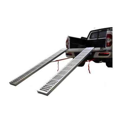 China Heavy Duty Movable Steel Machine Construction Trailer Loading Ramp 84