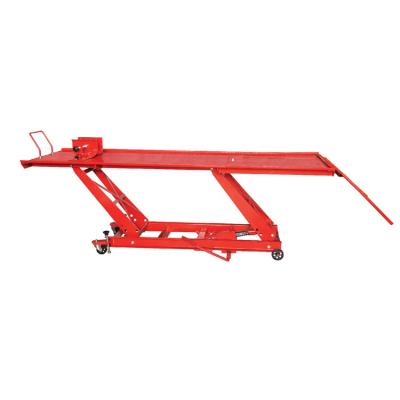 China Machinery Repair Shops 1000lbs Hydraulic Motorcycle ATV Lift Table for sale