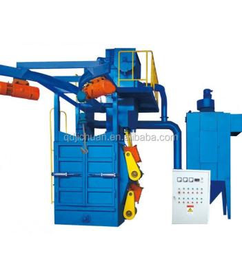 China Surface Cleaning No Double Hook Pit Shot Blasting Machine For Small Size Medium Casting for sale