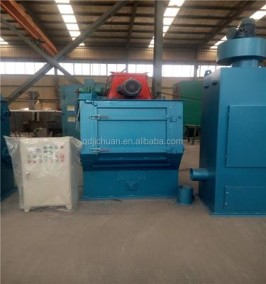 China High efficiency and environmental protection small and large tumble belt shot blasting equipment for different production scale for sale