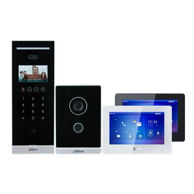 China DA HUA Smart Apartment IP Door Phones Intercom 1080p Ring Video Doorbells Camera with VTO6541H+VTH5422HB Monitor for sale