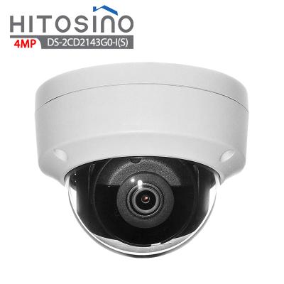 China Face Recognition HITOSINO HIK P2P 2CD2143G0-I Professional Face Recognition Home Security 4MP IR Fixed Dome Network Secura CCTV Camera for sale