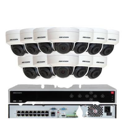 China Waterproof / Waterproof Hitosino Hik OEM 4 8 16 32 Channel Dome 4K 4MP Outdoor Home PoE NVR CCTV IP Kit Video Surveillance Security Camera for sale