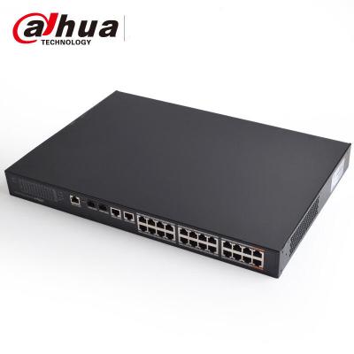 China 16-Port PoE Hi-PoE Switch DH+ Injector 250m Transmission Layer 2 8.8G for sale