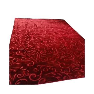 China Wangjun Non-slip Affordable Carpets Red Carpet For Living Room Printed Carpet Non-Slip Square Wall Wall Carpet for sale