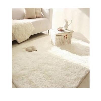 China Wangjun Washable Super Soft Plush Fur Area Rug For Living Room Bedroom Faux Fluffy Blanket Luxury Custom Rug And Blanket for sale