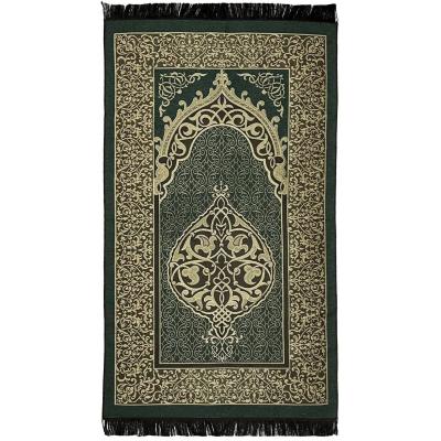 China Muslim Prayer Mat Whosale Wangjun Rascher Prayer Mat Islamic Gifts Muslim Prayer Rug Washable Islamic Mosque Blanket for sale