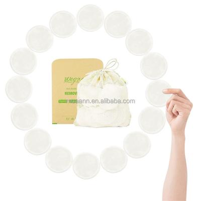 China Washable Reusable Bamboo Velvet Towel Reusable Bamboo Velvet Face Wash Cotton Fiber Cotton Makeup Remover Pad for sale