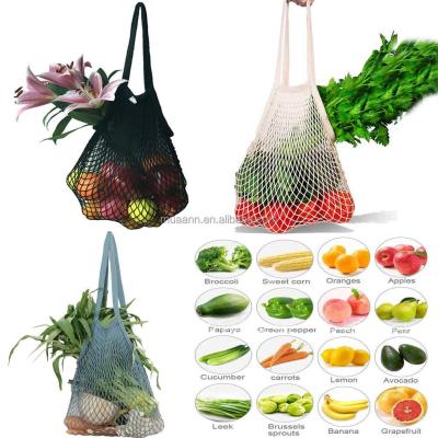 China Agriculture Large Reusable Durable Natural Cotton Mesh Super Elastic Bag for sale