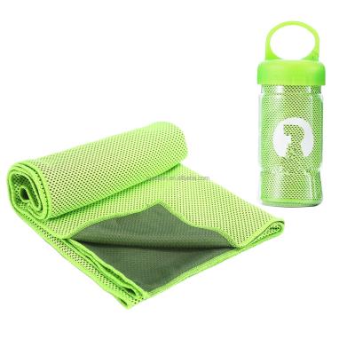 China Hot QUICK DRY Fitness Yoga Towels Ice Cooling Microfiber Sports Gym Towel With Custom Logo for sale