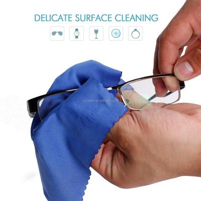 China For Polishing Silver No Trace No Lint Rag Mirror Cleaning Cloth Cleaning Towe Microfiber Glass Cleaning Towel for sale