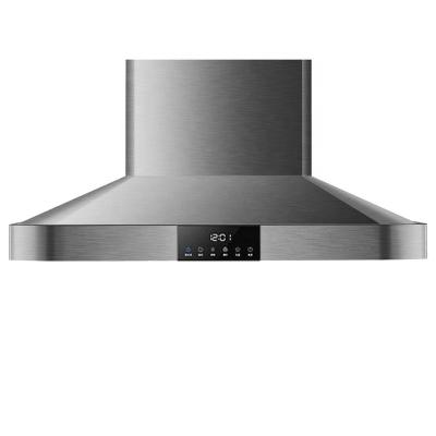 China HEL2A1-AL Hotel kitchen range automatic range hood cleaning+Stainless steel washable hood for sale