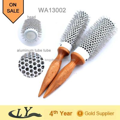 China Salon wooden hair brush for frizzy curly hair from alli baba com, workmanship and professional for sale