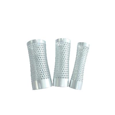 China Aluminum barrel cylinder for hair brush accessory, waist aluminum tube, hair comb accessories AT20002 for sale