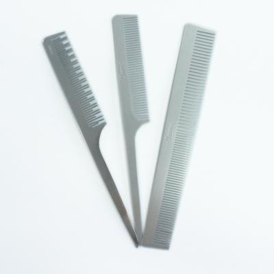 China Professional Salon Lice Styling Aluminum Comb For Barber Salon Beauty Tool for sale