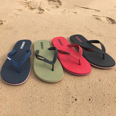 China Lightweight RN1602, Summer Wholesale Beach Soft Rubber Flip Flops, Thong Rubber Slippers for sale