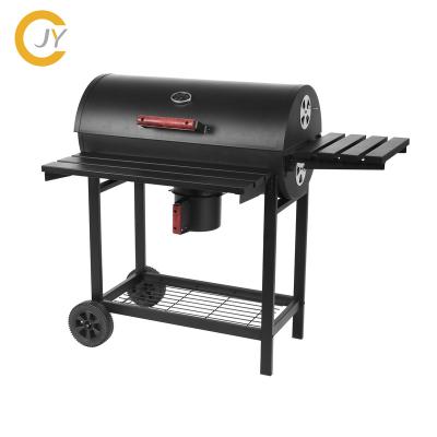 China Easily Assembled Hot Selling Heavy Duty Large BBQ Smoker Charcoal Barrel Grill Cart Heavy Duty Grill For Sale for sale