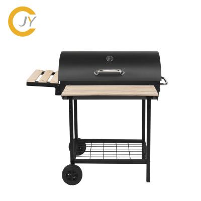 China Easily Assembled Commercial Heavy Duty Barrel Barbecue Charcoal Grill for sale