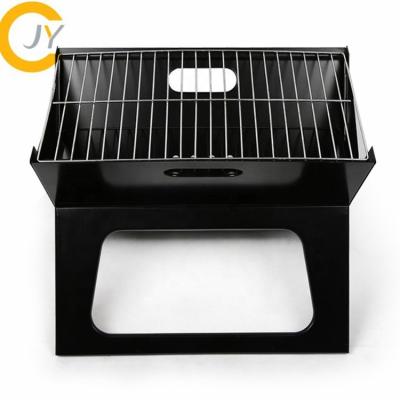 China Easily Assembled Easily Cleaned Portable Folding X-Shaped Charcoal BBQ Grill For Camping And Outdoor for sale