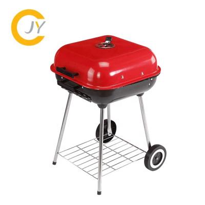 China Easily Assembled Garden 2022 Modern Design Wholesale Camping BBQ Grill Window Burger Steel Charcoal Grill for sale