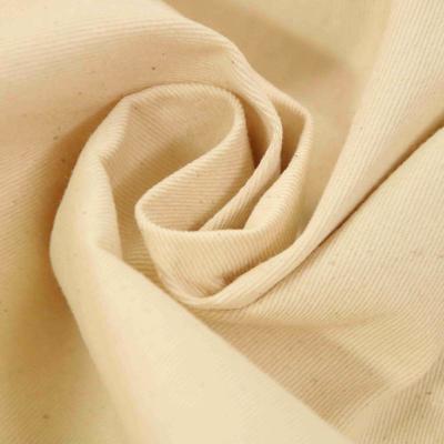 China Abrasion-Resistant Cotton Sateen Fabric 100% TC 255Gsm Weight 128*60 Density Anti-Static Fabric With TC Backing for sale