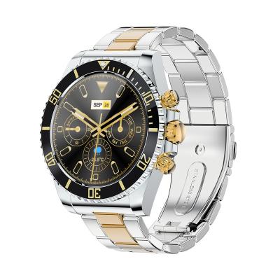 China New Design AW12 Multi-sport Fashion Metal Smartwatch Wristwatches Bluetooth 5.0 Stainless Steel Waterproof Smart Watch MP3 Playback for sale