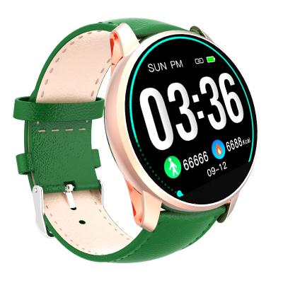 China MP3 fashion smart lady heart rate playback B8 body temperature health management smart watch for sale