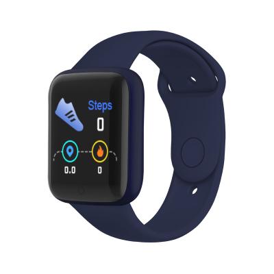 China Blue Y68 and D20 Menu Tooth Call Health Tracker Sports Tracker Sleep Monitor MP3 Playback Smartwatch for sale