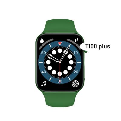 China Wholesale Cheap MP3 Playback T100 Plus Dial Top T100Plus Smartwatch 7 Series Smartwatch Sleep Monitoring Smartwatch for sale