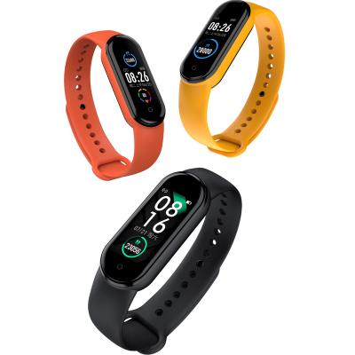 China Dual Lamp Double Lamp Playback MP3 Heart Rate Blood Pressure Oxygen Smart Wristband Training Breathing Smart Exercise Multi Mode for sale