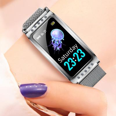 China F28 Female Physiological Playback MP3 Smart Bracelet Cycle Mode Female Physiological Mental Health Customizable Smart Reminder for sale