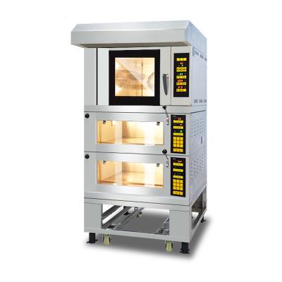 China Flour Mill Integrated Euro Baking Equipment Combi Oven For Bakery for sale