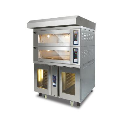 China Flour Mill Integrated Bread Machine Euro Combi Baking Oven With Proofer For Bakery for sale