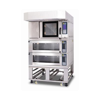 China flour mill bakery equipment for bread making machine euro combi oven with mini rotary oven for sale