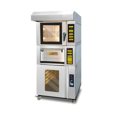 China Classic Flour Mill Bakery Equipment Combi Oven With Rotary Rack Oven For Baking for sale