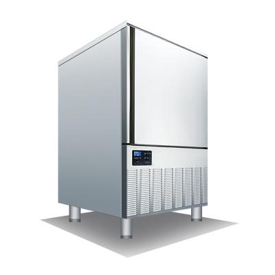 China High Effiency Dough iqf Freezer Machine 15 Trays Freezing Baking Blast Freezer for sale