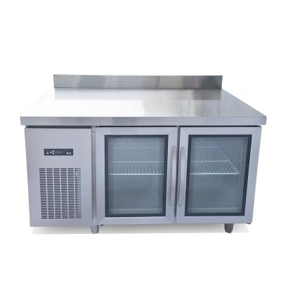 China High Effiency Undercounter Refrigeration 1.2m Pizza Salad Freezer Refrigerator Prep Freezing Table for sale