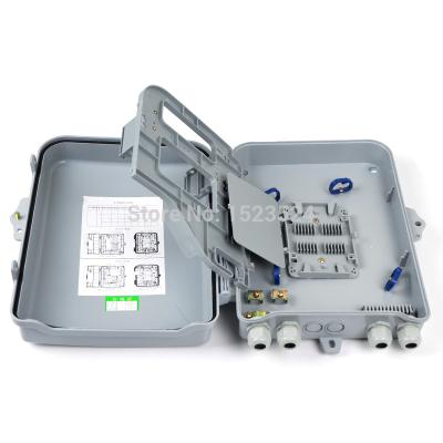 中国 WHB&R FTTH 1X16 16 Cores 16 Ports ABS Inserting LGX PLC Splitter Fiber Optic distribution 販売のため